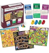 Really Good Stuff 307407 Comprehension Game Trio: Cause and Effect, Fact Or Opinion & Context Clu...