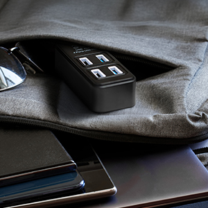 Powered Dongle USB 3.0 Hub for Gaming – Stable Connection & Lag-Free for Mouse, Keyboard