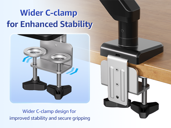 heavy duty monitor arm