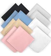 CONLI 12 Pack 20x20cm/8”x8” Large Microfiber Cleaning Cloth for Eyeglasses Luxury Suede Glass Cle...