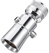 Enhon 1 Set 2 Setting Pivoting Single Spray Shower Head with Shut Off Valve Replacement for 52652...