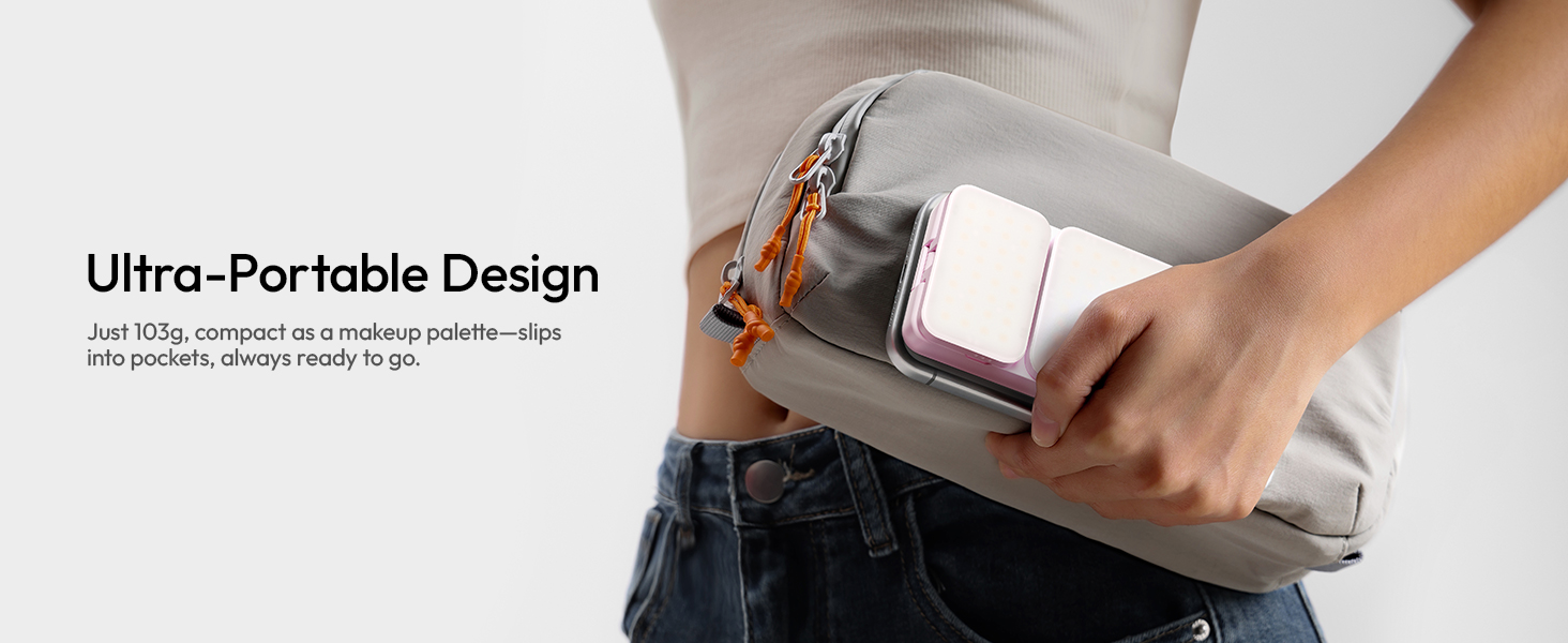 GL01 Magnetic Selfie Light LED Dual Fill for MagSafe iPhone