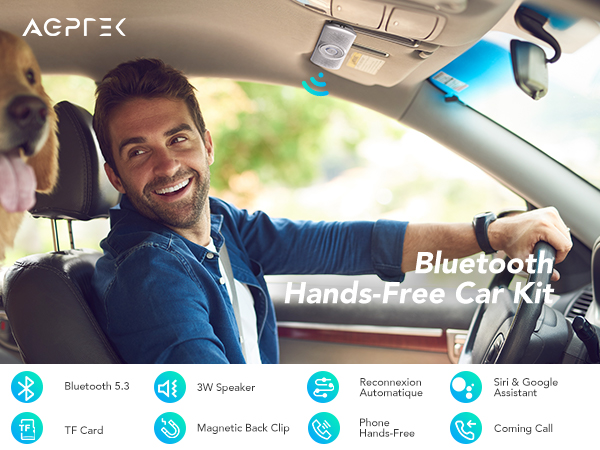 Car Speaker with Bluetooth 5.3
