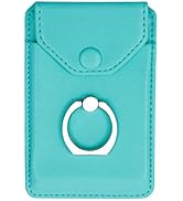 Yunce Cell Phone Card Holder RFID Ring Stand Stick on Wallet Card Holder for Back of Phone for iP...