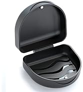 Retainer Case Denture Case: BVN Orthodontic Dental Case, Slim Braces Case, Mouth Guard Case, Dent...