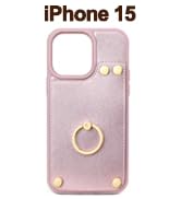 LAMEEKU for iPhone 15 Wallet Case, Case with Card Holder, Leather Card Slots, 360°Rotation Ring K...
