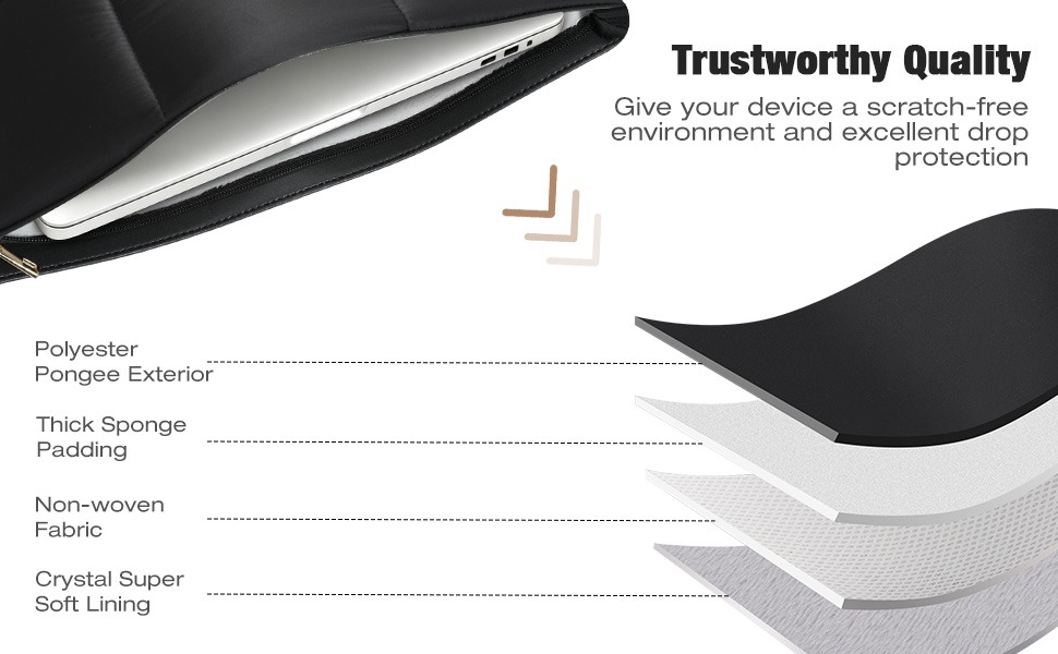 laptop sleeve case protective sleeve bag