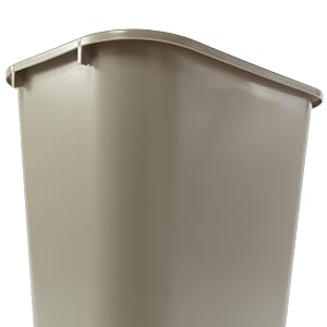 Rubbermaid Commercial Products Waste-Basket Trash Garbage Recycling Bin Cans Desk-side office