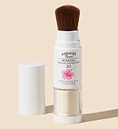 HAWAIIN TROPIC MINERAL BRUSH WITH SPF, SPF POWDER MAKE UP BRUSH, TSA APPROVED, HT