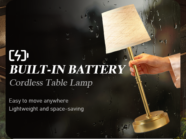 Cordless Table Lamp