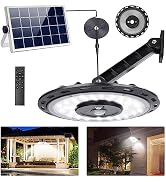 INDARUN Solar Lights Outdoor Indoor, Solar Shed Light Up to 3000LM Motion Sensor 5 Modes, Solar P...