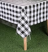 Clear tablecloth
