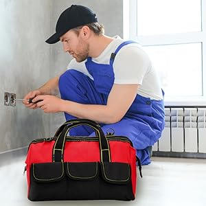 small tool bag tool bag organizer tool tote tool bags for men electrician tool bag