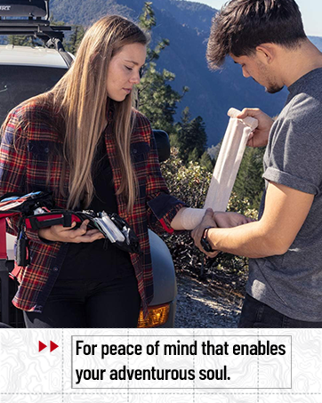 For Peace of Mind that Enables Your Adventurous Soul
