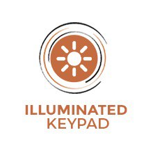 Illuminated keypad
