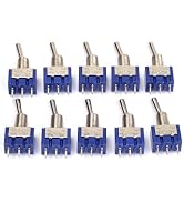 10 Pieces of AC125V 6A ON/ON SPDT 3 - Terminal 2 - Position Switch MTS102