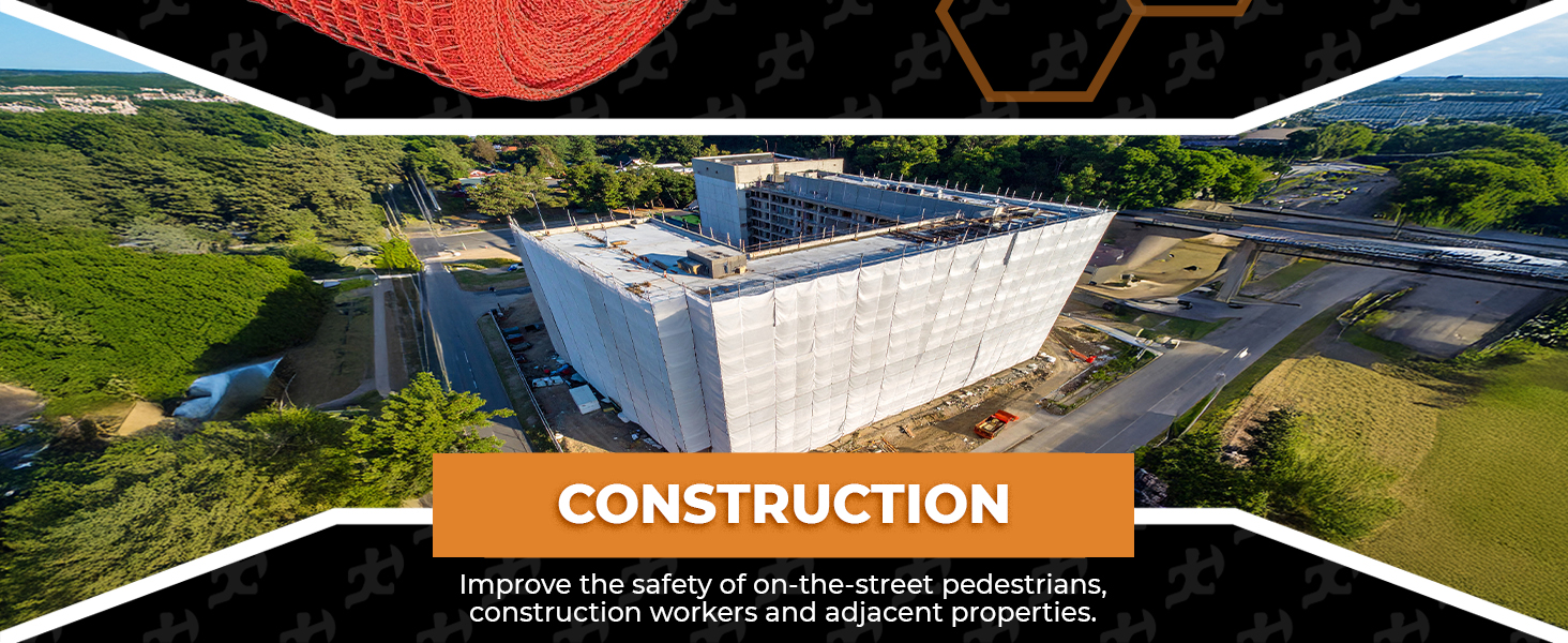 Construction Safety Debris Netting