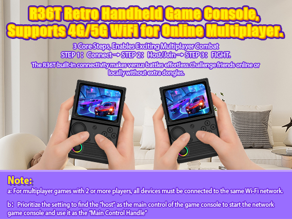 R36T Retro Handheld Gameconsole