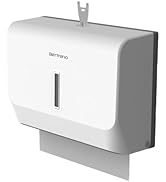 Bertreno Commercial Paper Towel Dispenser Wall Mounted C-fold Hand Towel Dispenser for Bathroom A...