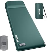 OGERY Self Inflating Sleeping Pad with Electric Pump, 3.15" Ultra-Thick Memory Foam Camping Pad, ...
