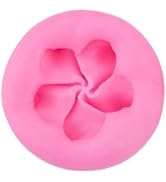 Plumeria Flower Silicone Mold Hibiscus Flower Fondant Molds for Cake Decorating Cupcake Topper Ch...