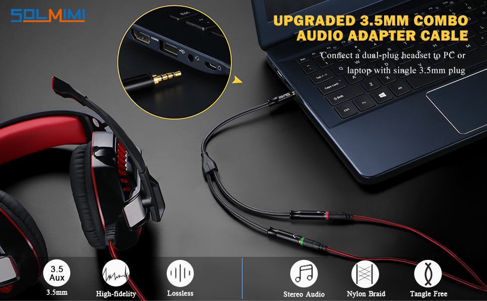 Headphone splitter