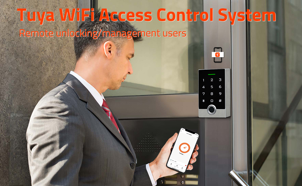 Tuya wifi access control system