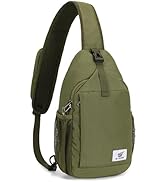 SKYSPER Sling Bag RFID Cross Body Bag Recycled Crossbody Backpack Travel Daypack