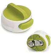 SHUOGUO Compact Can Opener Opener Rotating Tin Can Opener Stainless Steel Simple Kitchen Manual E...