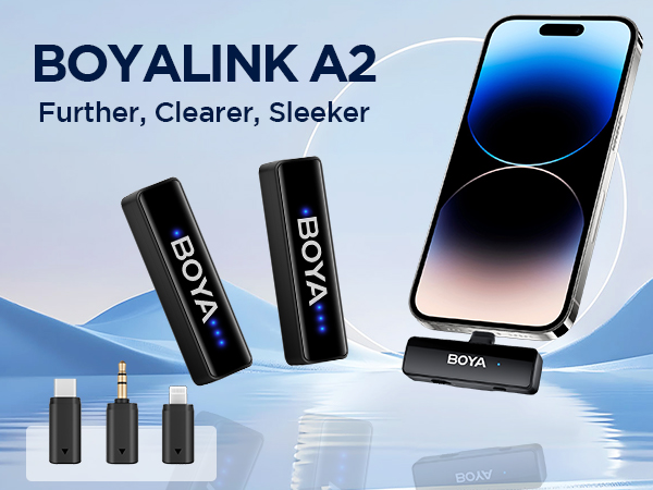 BOYALINK A2 Wireless lavalier microphone