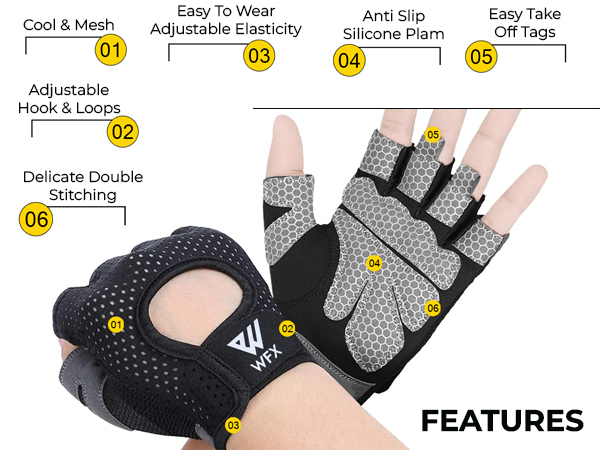 gym exercise gloves men