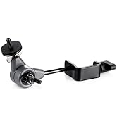Mossy Oak Adjustable T-Post Trail Camera Mount, 1/4"-20 Threaded Screw | Heavy-Duty Steel Constru...