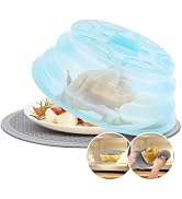 Food Cover for Microwave Oven - Bowl Covers Microwave Splatter Cover Silicone Microwave Plate Cov...