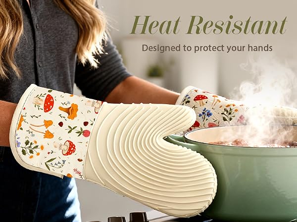 Silicone Oven Mitts