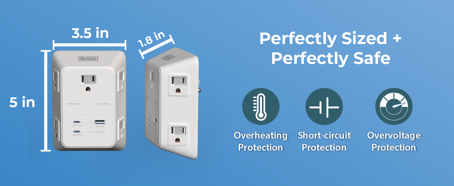 Perfectly sized and perfectly safe