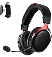 Akko Verge S9 Ultra Lightweight Wireless Gaming Headset, Quad Mode 2.4G, BT, Wired Connectivity H...