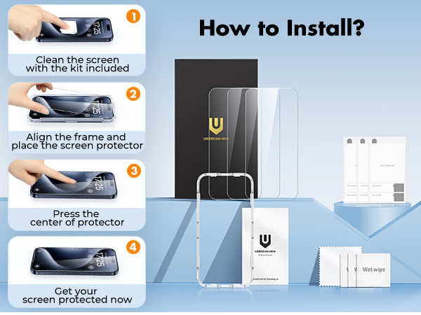 Screen Protector for iPhone 15 Pro Max