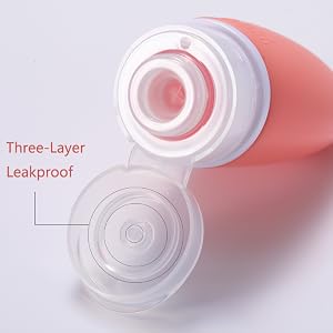Travel bottle 60ml leak-proof cap