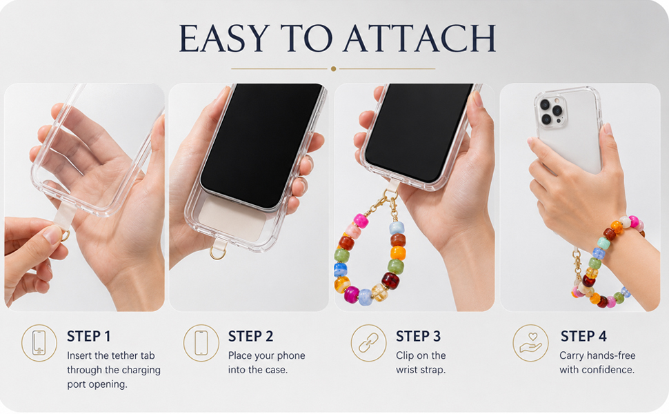 Phone Charm Wrist Strap