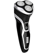 Electric Razor, MAX-T Corded and Cordless Rotary Shaver for Men with Pop Up Trimmer,IPX7 100% Wat...