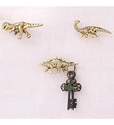 Indian Shelf 3 Pieces Cute Dinosaur Kids Nursery Wall Hooks for Hanging Things Decorative Bathroo...