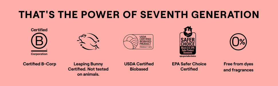 Seventh Generation Certifications
