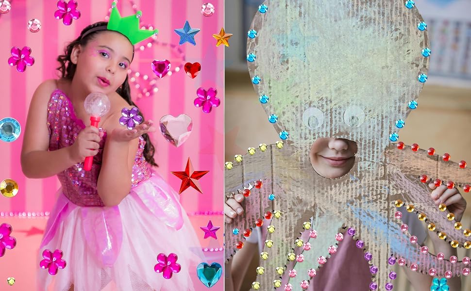 Acrylic Gems DIY Craft Decorative Diamond Stickers