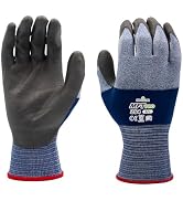 SHOWA Foam Nitrile Palm Coated General Purpose Work Glove with Microfiber Liner