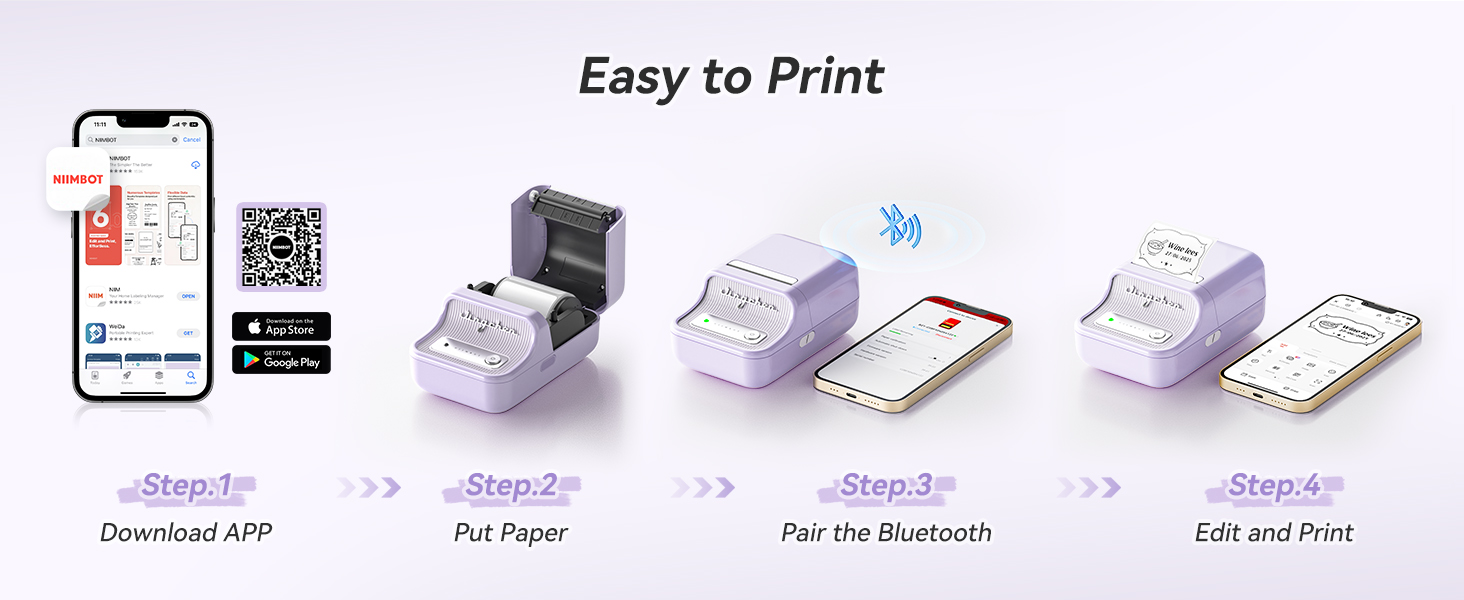 niimbot b21 pro label maker