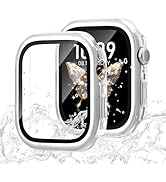 Upgrated Waterproof Case for Apple Watch Case 49mm 42mm 46mm with Built-in HD Tempered Glass Scre...