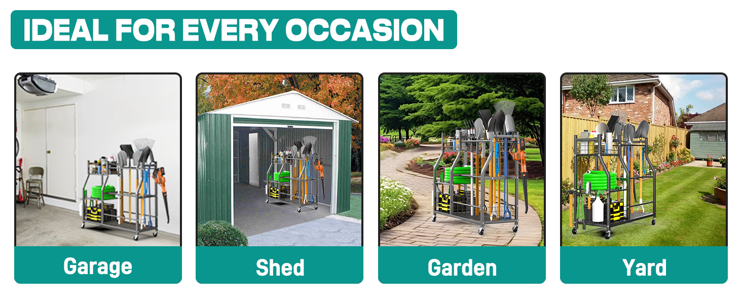 garden tool rack