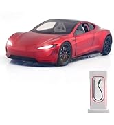 Ailejia Roadster Toy Car 1/24 Sports Car Alloy Diecast Car Model Roadster Model Car Pull Back Veh...