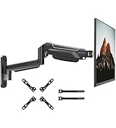 BONTEC Monitor Wall Mount Arm, VESA Gas Spring Height Adjustable, for 13-42 Inch Screens, Max 19....