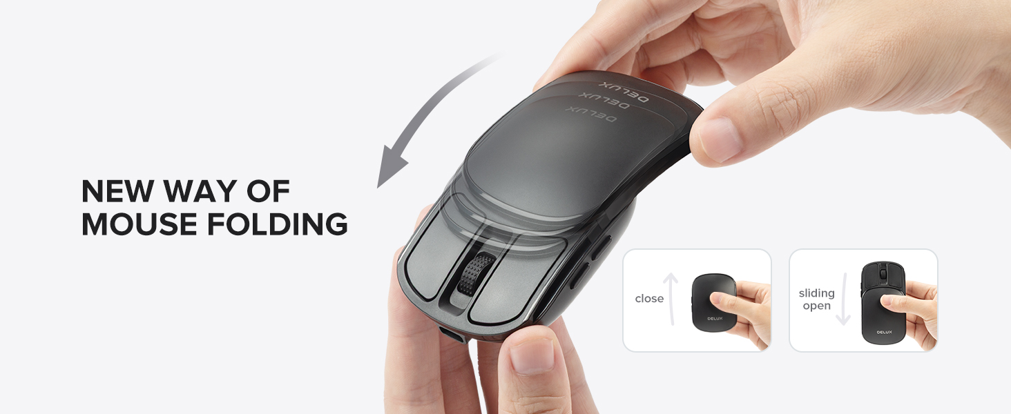 Folding mouse